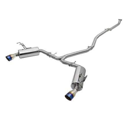 Advanced Flow Engineering 304 SS Cat-Back Exhaust System with Split Rear Exit 49-36615-L